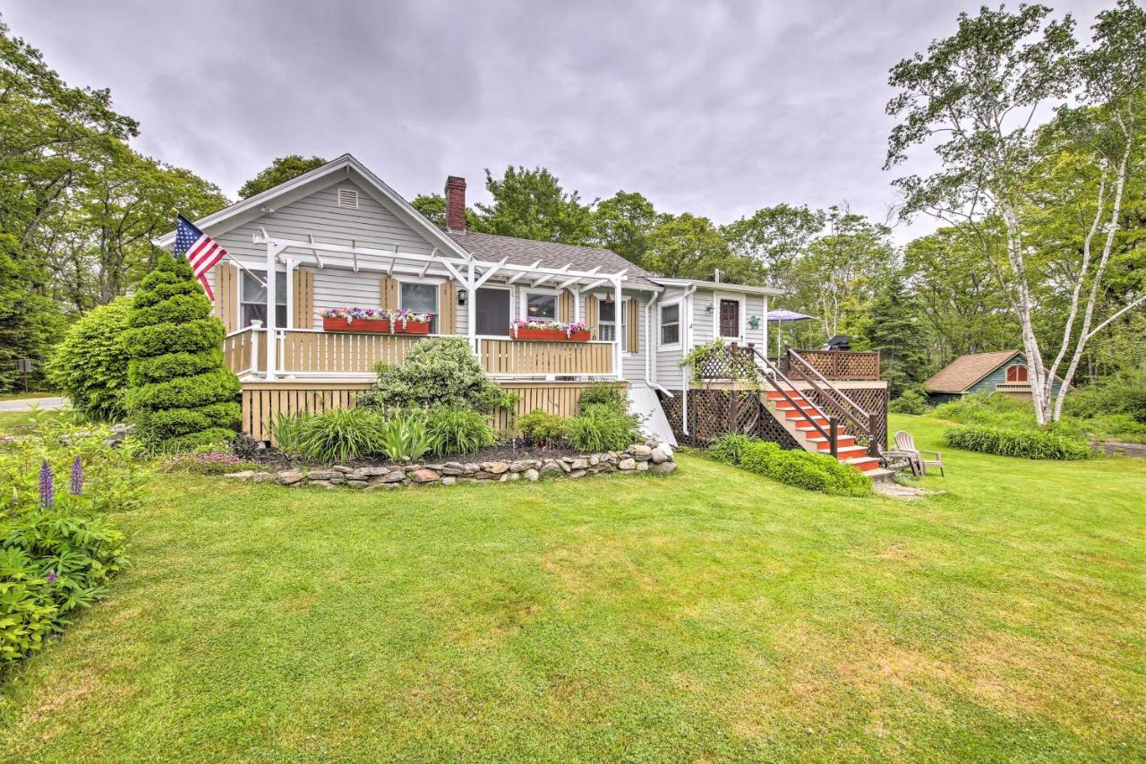 Charming East Boothbay Cottage With Large Yard! Ngoại thất bức ảnh