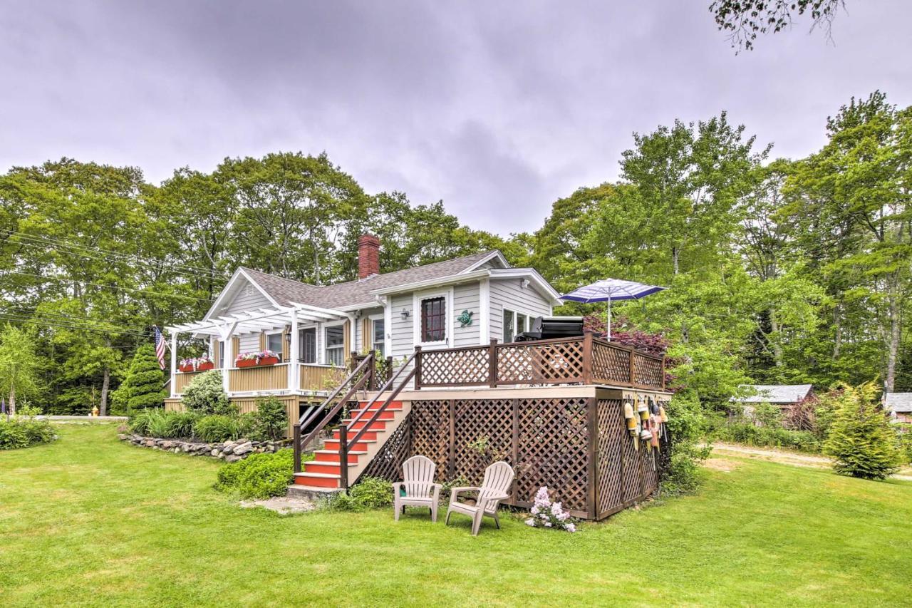 Charming East Boothbay Cottage With Large Yard! Ngoại thất bức ảnh